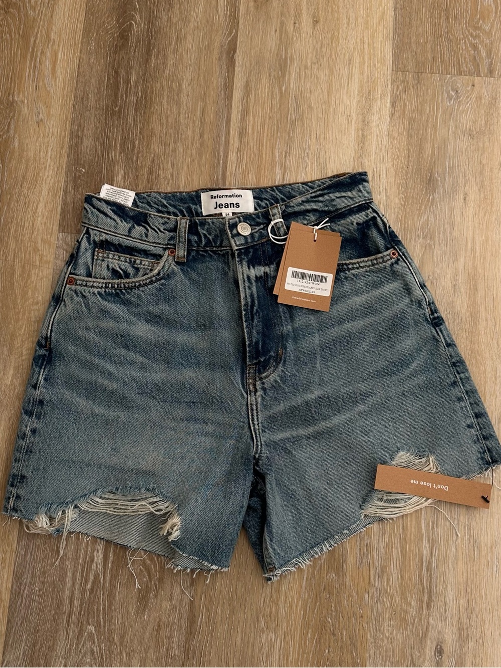 NWT Reformation Wilder High Rise Shorts